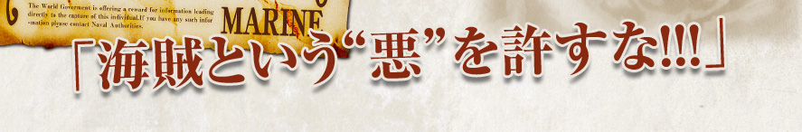 「海賊という“悪”を許すな!!!」